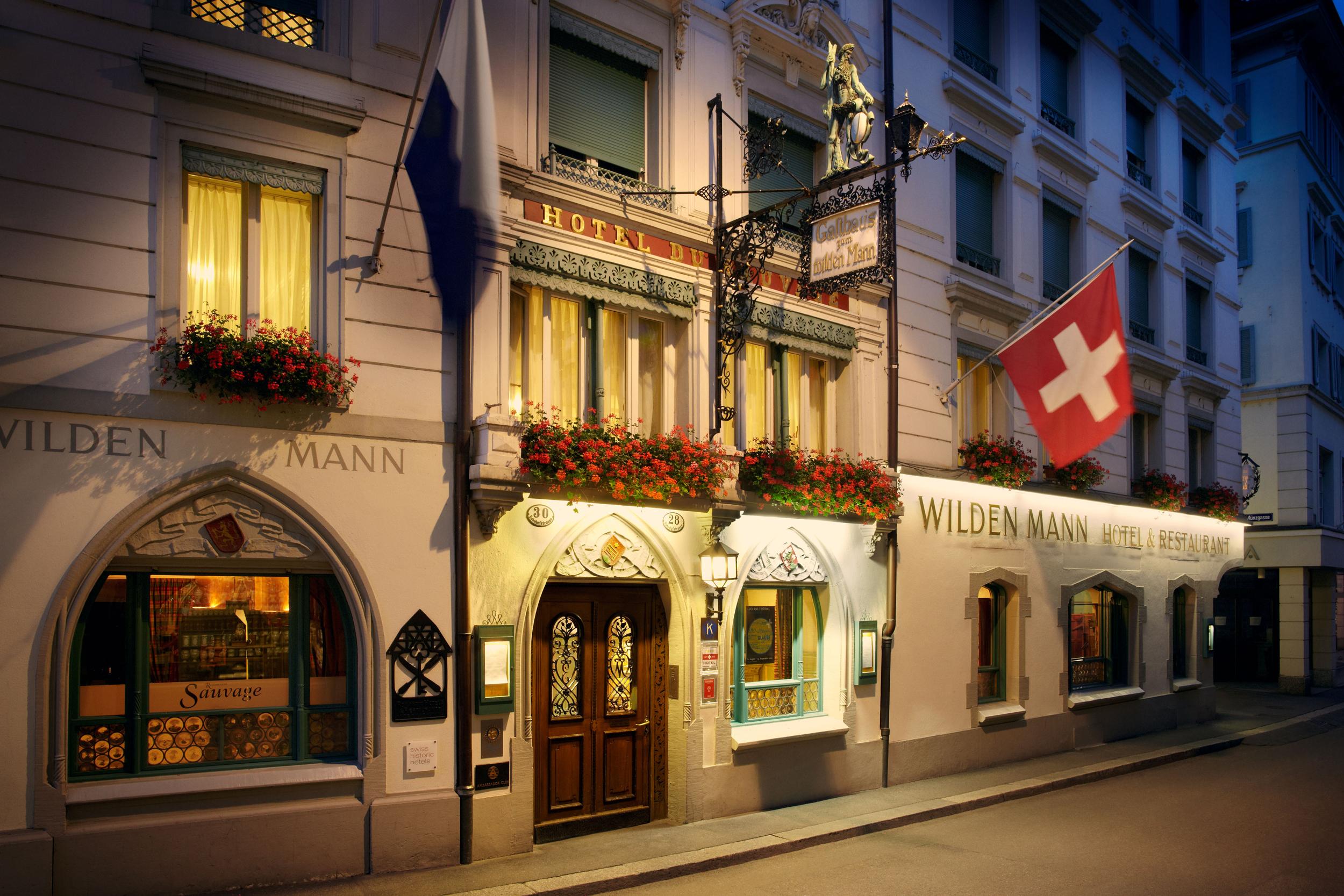 Romantik Hotel Wilden Mann Luzern Exteriér fotografie