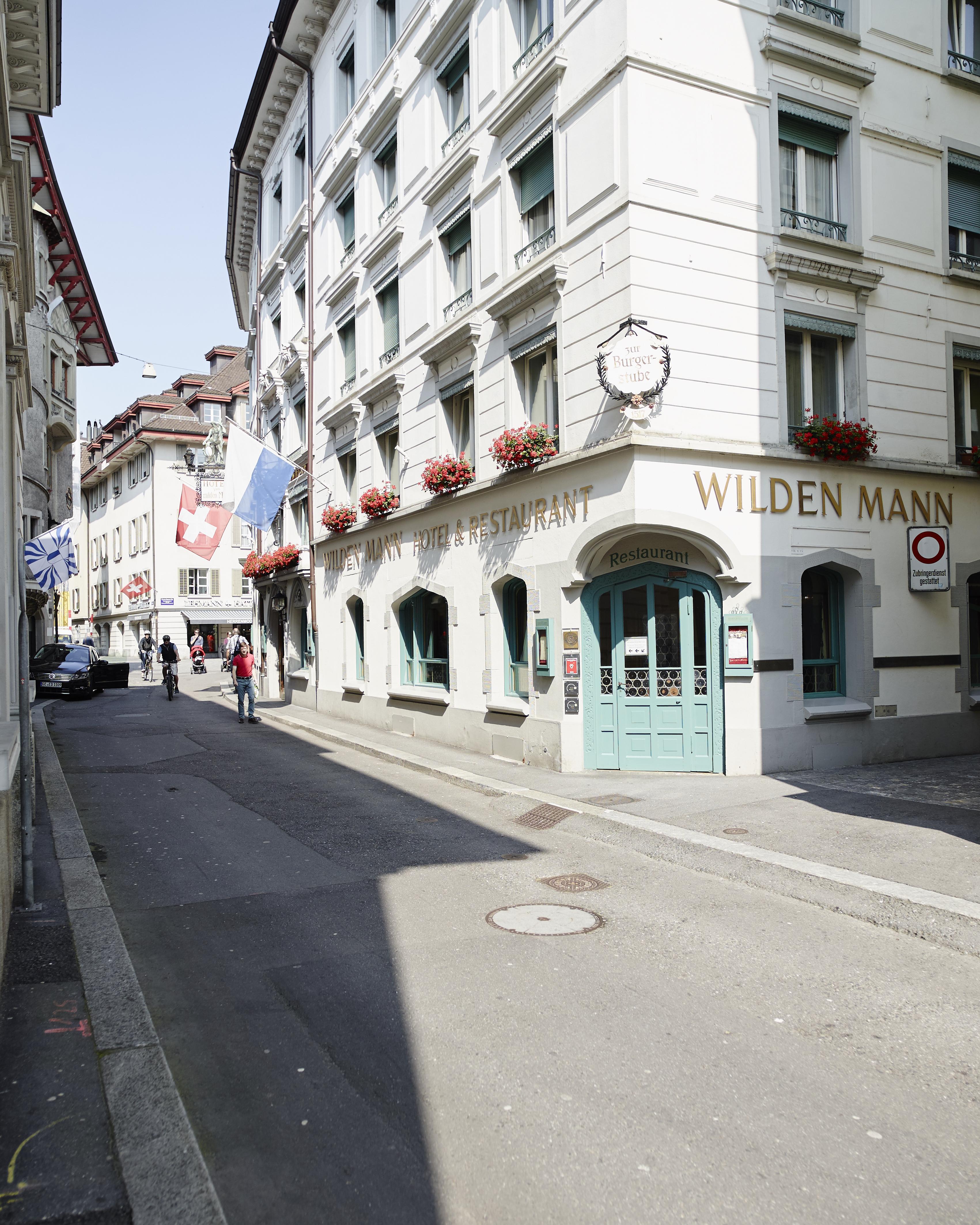Romantik Hotel Wilden Mann Luzern Exteriér fotografie