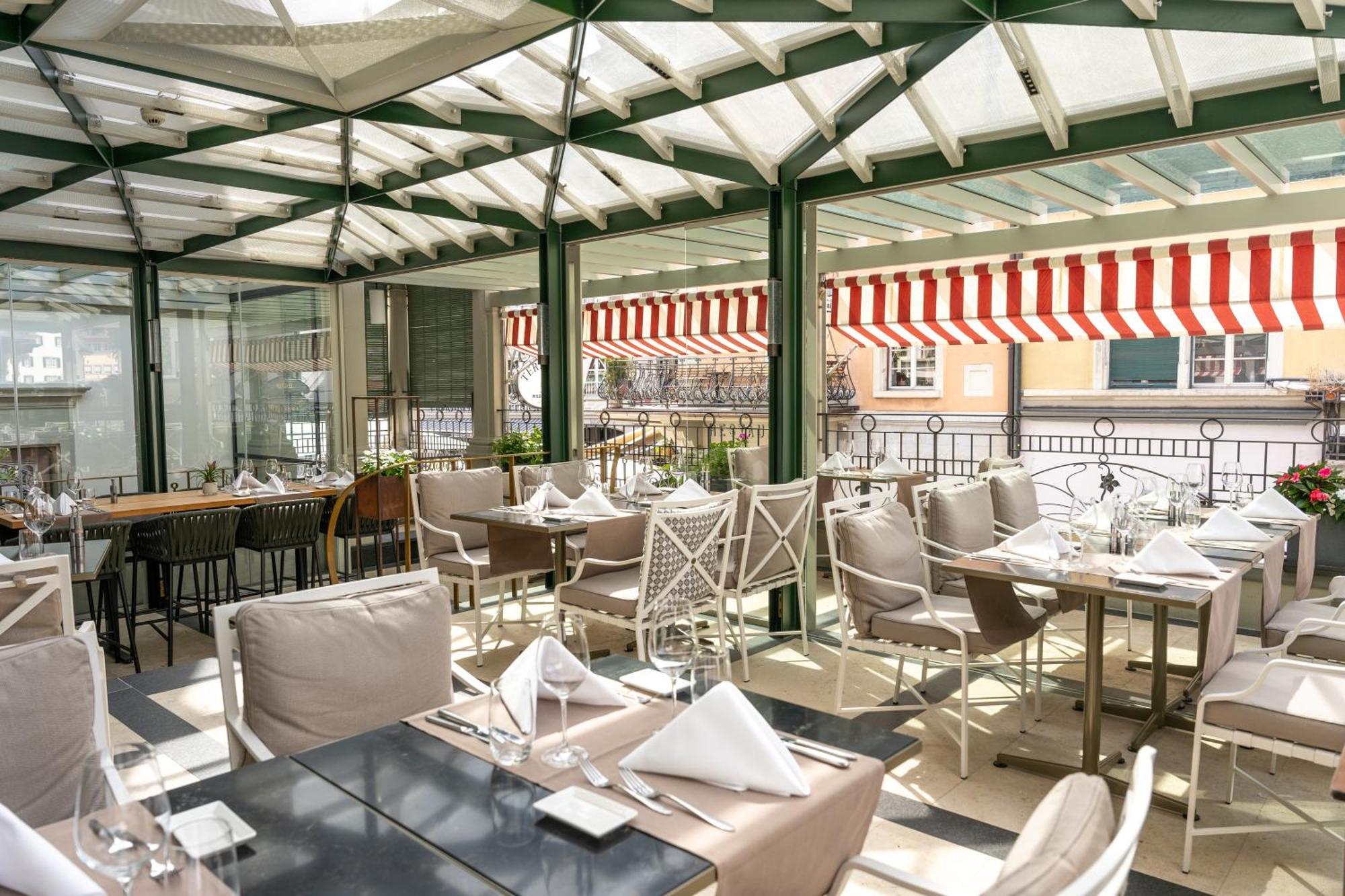 Romantik Hotel Wilden Mann Luzern Exteriér fotografie