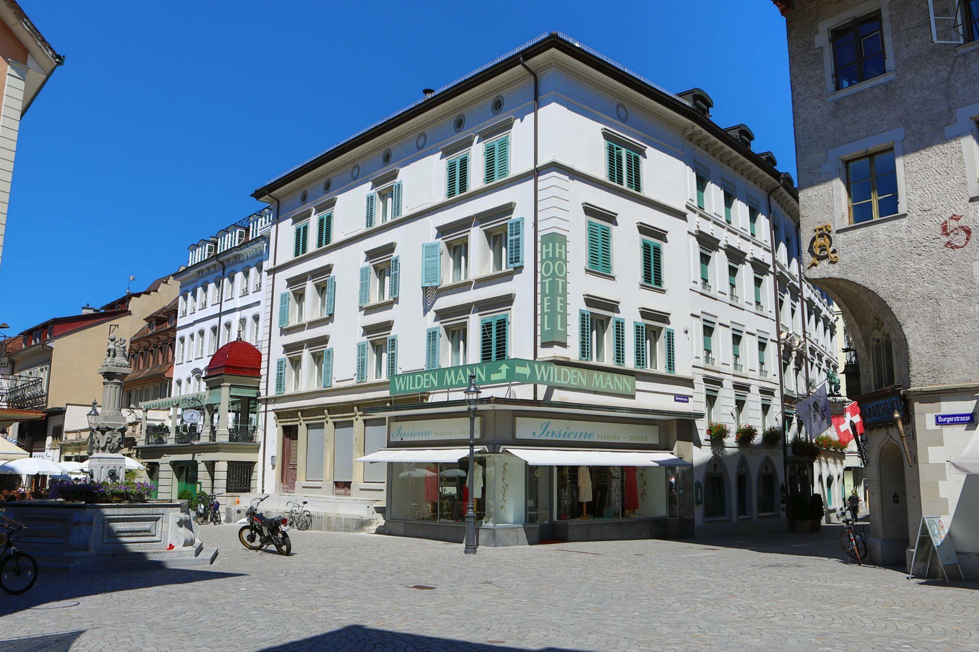 Romantik Hotel Wilden Mann Luzern Exteriér fotografie